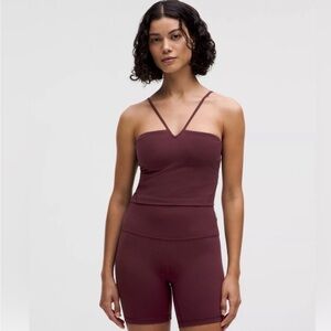 lululemon strappy deep v tank top